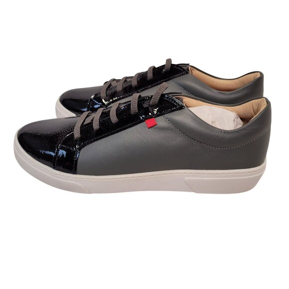 Marc Joseph New York Unisex Kids Casual Metropolitan Sneaker Gray Nappa 6.5 - Picture 3 of 15